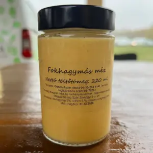 Fokhagymás méz - 220ml